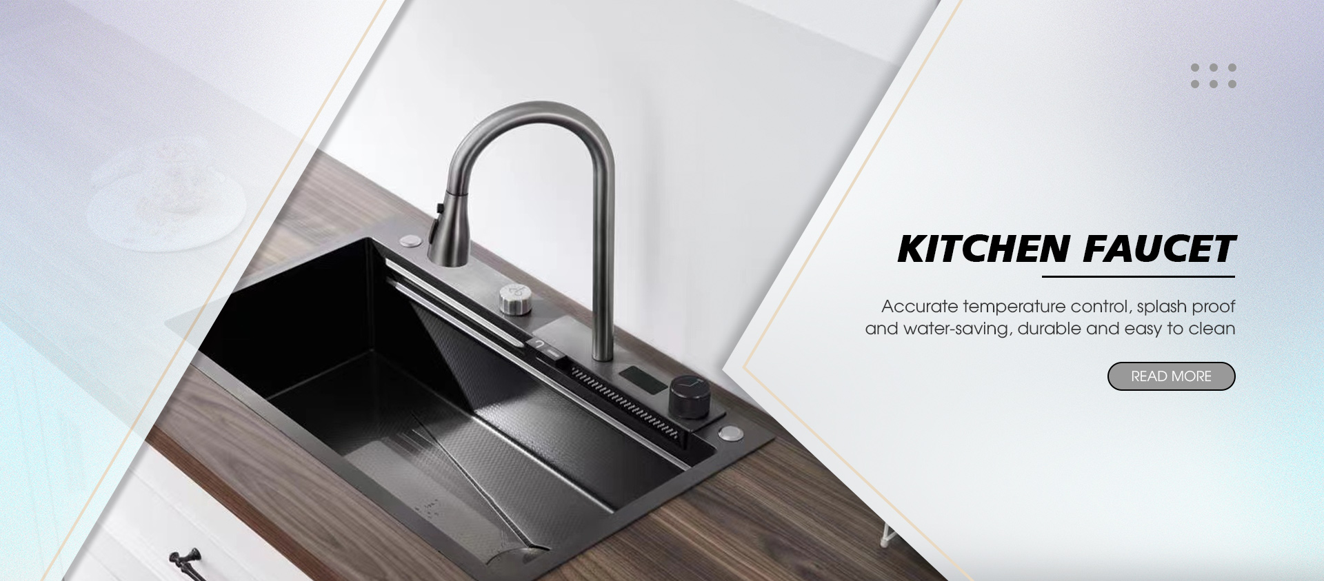 Pembuangan Faucet Faucet Pawon