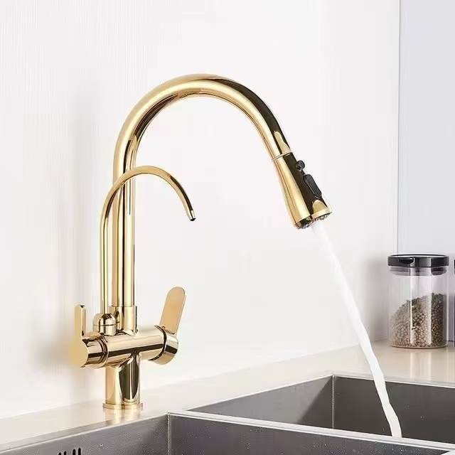 Faucet Tarik-Metu Tiga Arah Faucet Tarik-Metu Tiga Arah